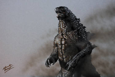 Godzilla DRAWING by Marcello Barenghi