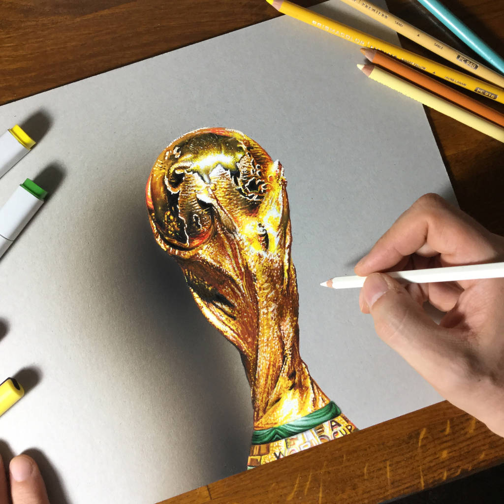 Draw it again: World Cup (2018) by marcellobarenghi
