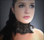 Leather Komodo Collar by Trinitynavar