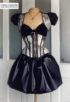 Steampunk Balloon Corset Set