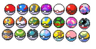 Read custom pokemon sprite collection :: more random pokeballs