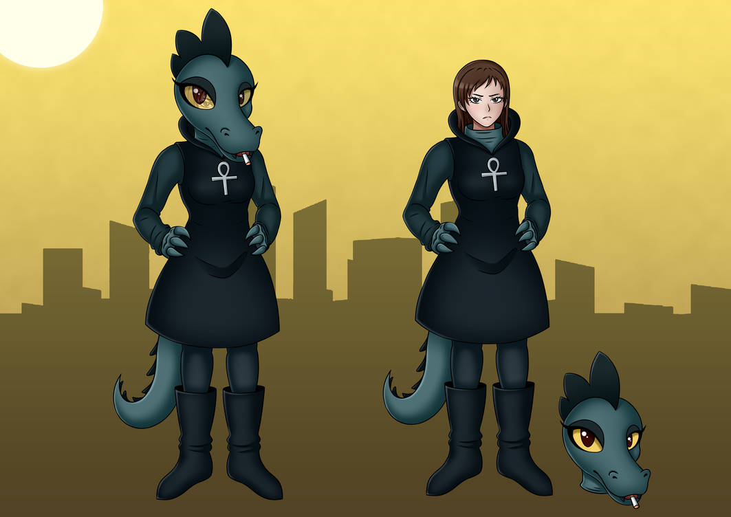 Gothy Gator by Prinny77 on DeviantArt