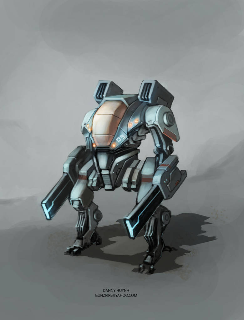 Mech by 152mm on DeviantArt