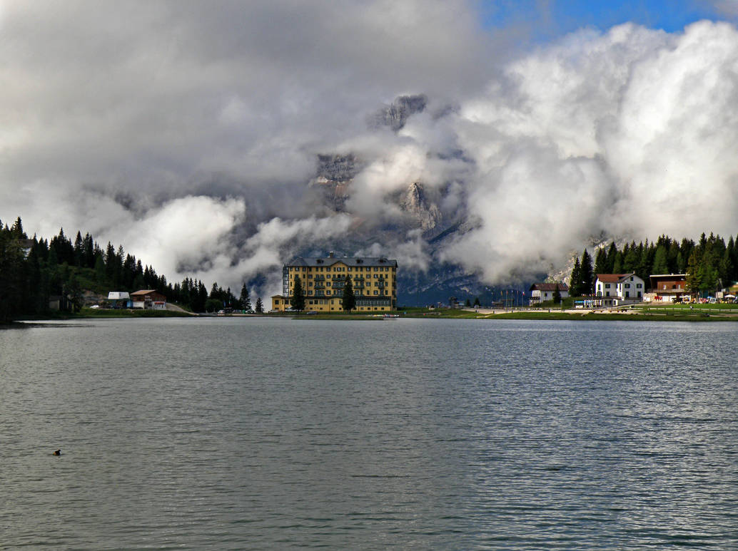 Lake and clouds by Sergiba Lake and clouds by Sergiba