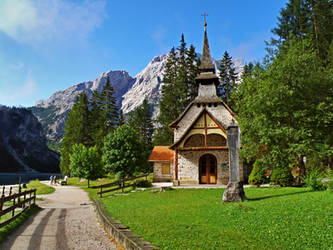 The chapel of lake by Sergiba