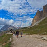 Strolling to the Three Peaks