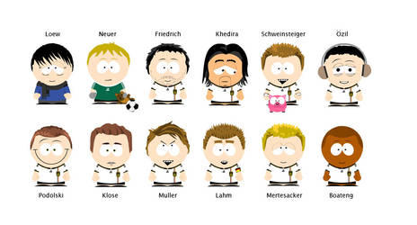 southpark german team