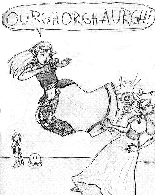 Princess Zelda Brings da Pain