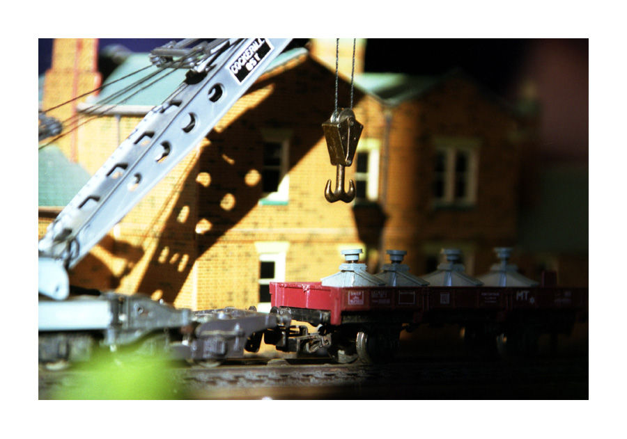 Railway by photocell