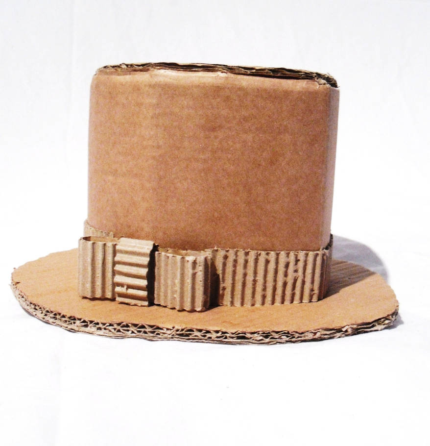 Cardboard Top Hat by cardboard-everywhere on DeviantArt