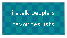 Favorites Stalker