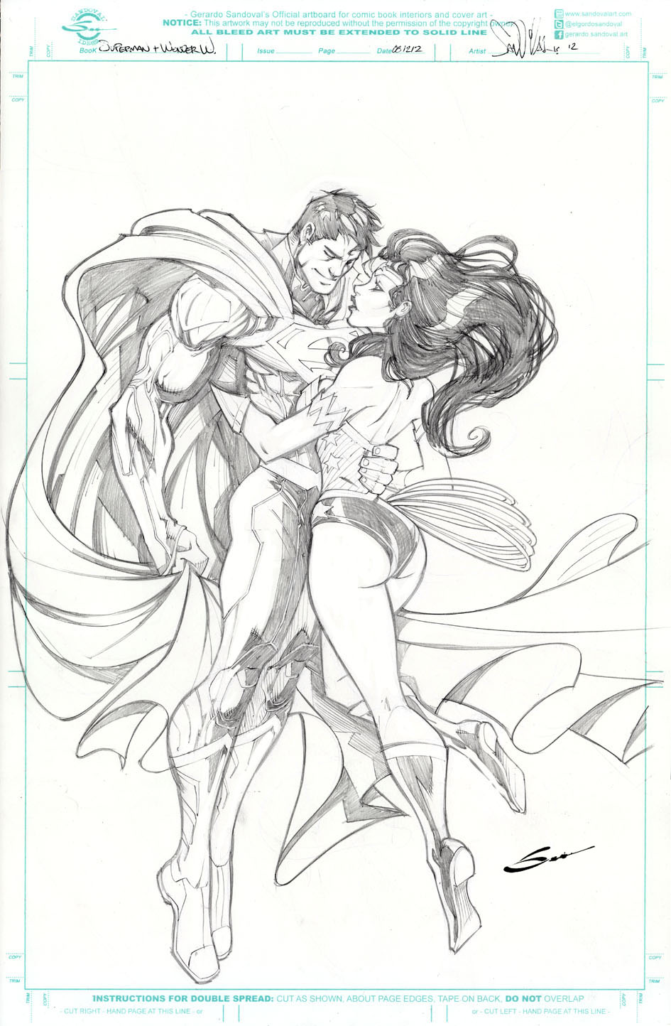 Superman and WOnder Woman!