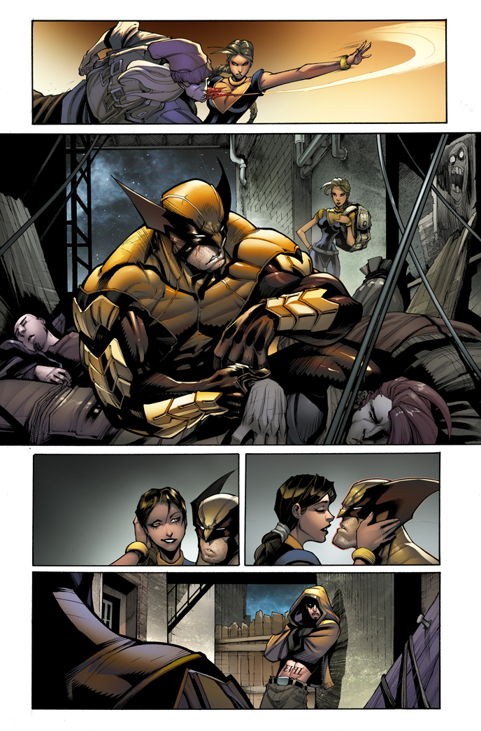 Wolverine #5 - Page 03 color