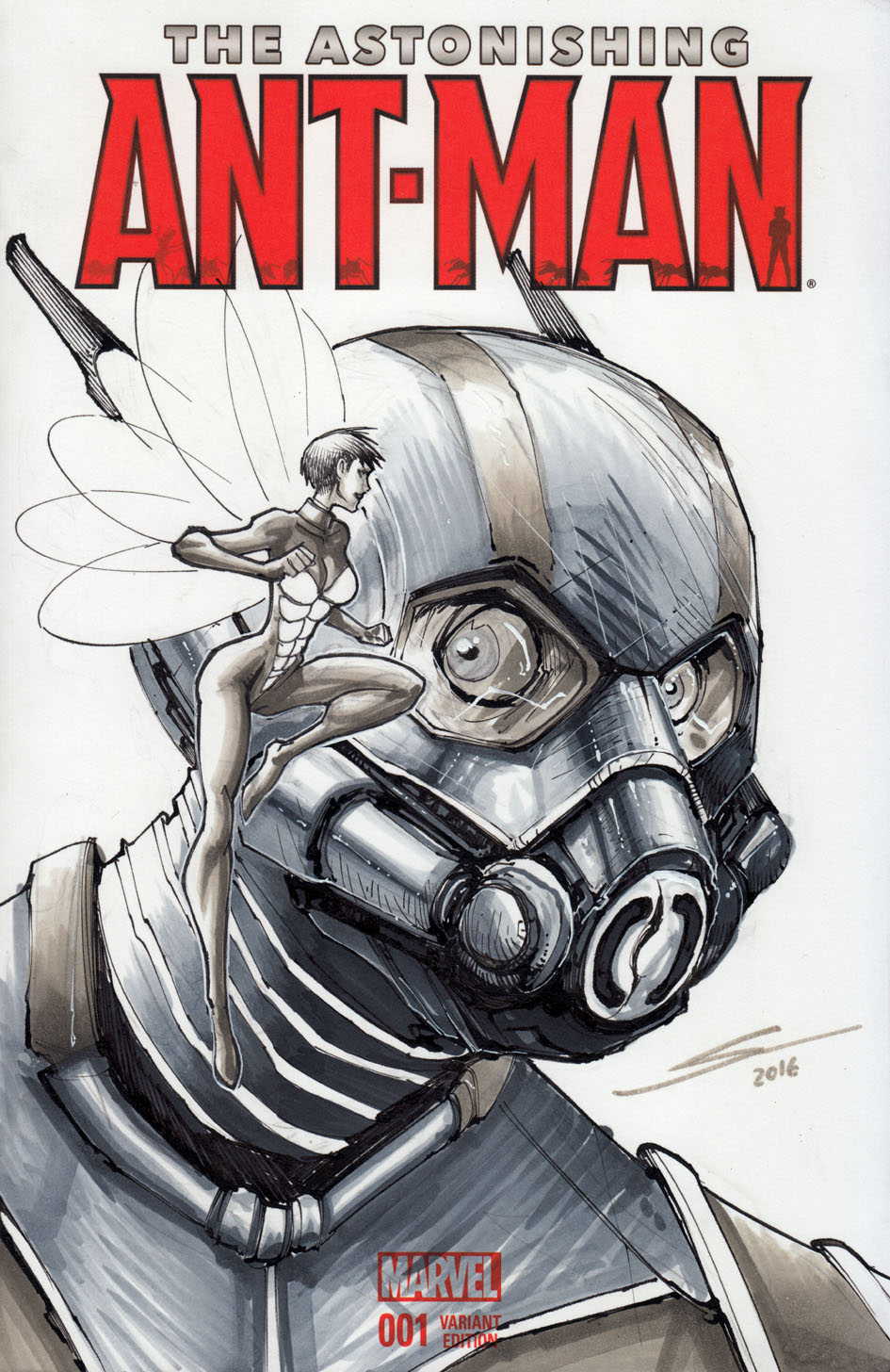 Ant-man original sketch--