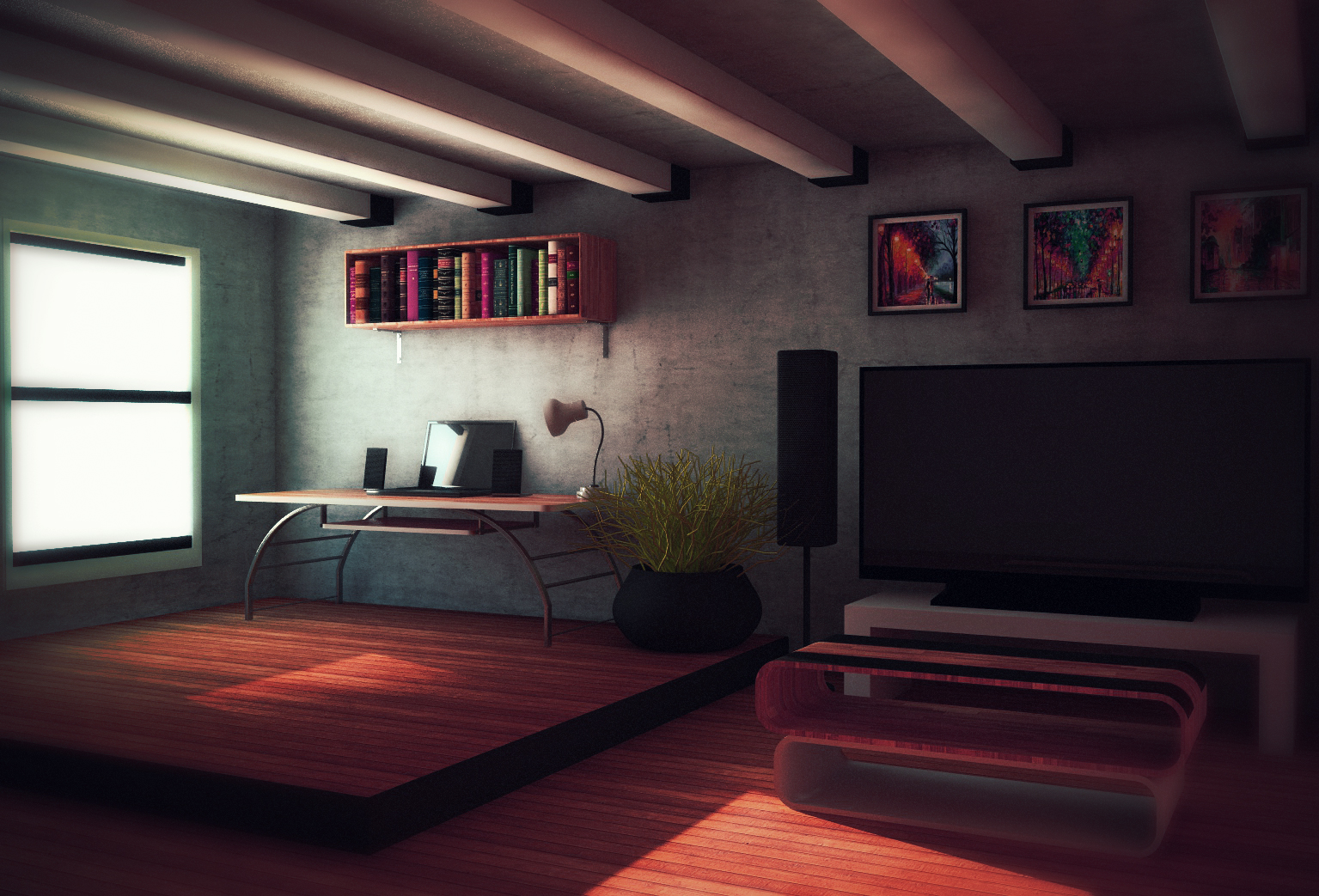 Studio apartment - experimenting