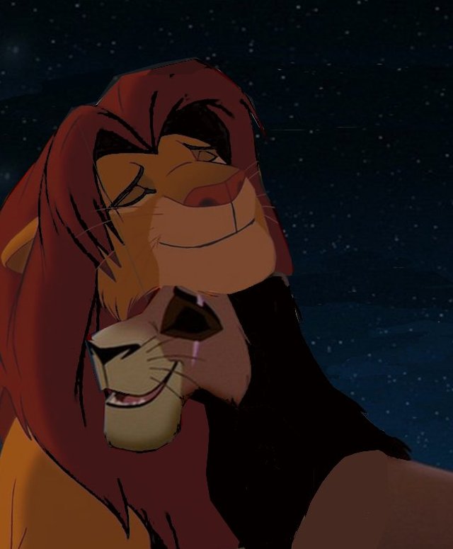 Simba and Kovu