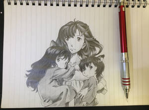 Ame and Yuki wolf children