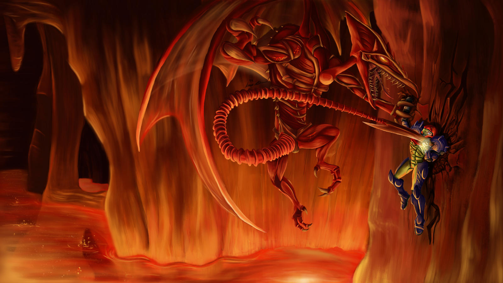 Metroid Bosses: Ridley HD by Cronoan on DeviantArt