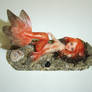 Goldfish mermaid - Red