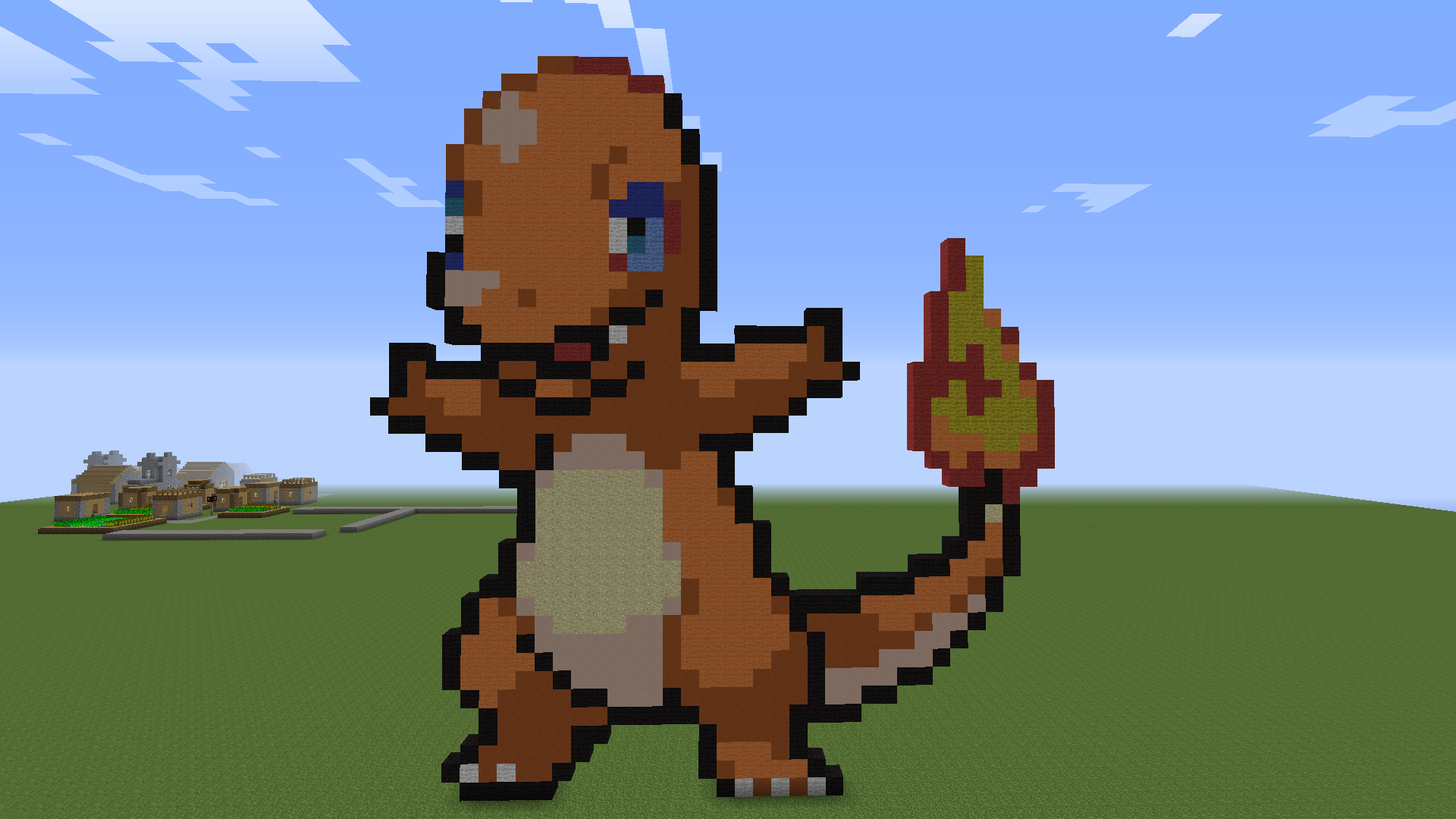 feraligatr pixel art pixel art pokemon minecraft pixel art.