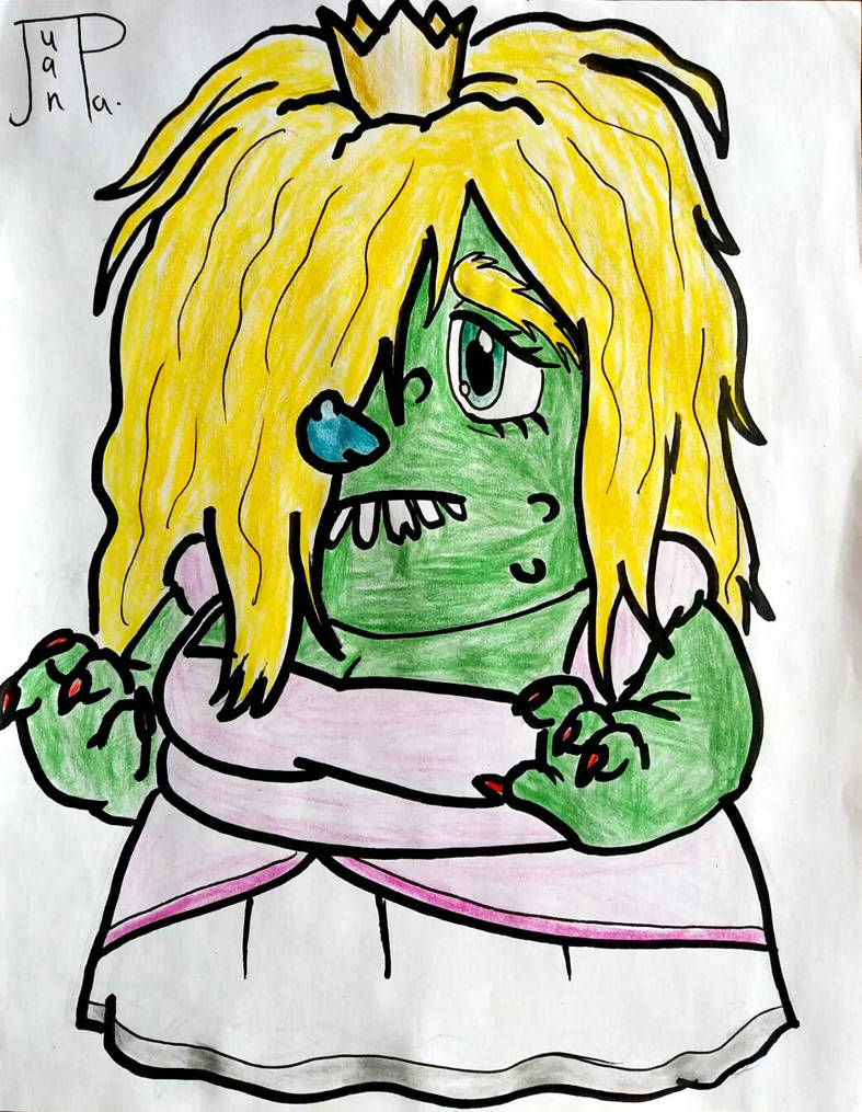 Reverse Kingdom - Ugly Princess (Pink Dress) by JuanpaDraws on DeviantArt