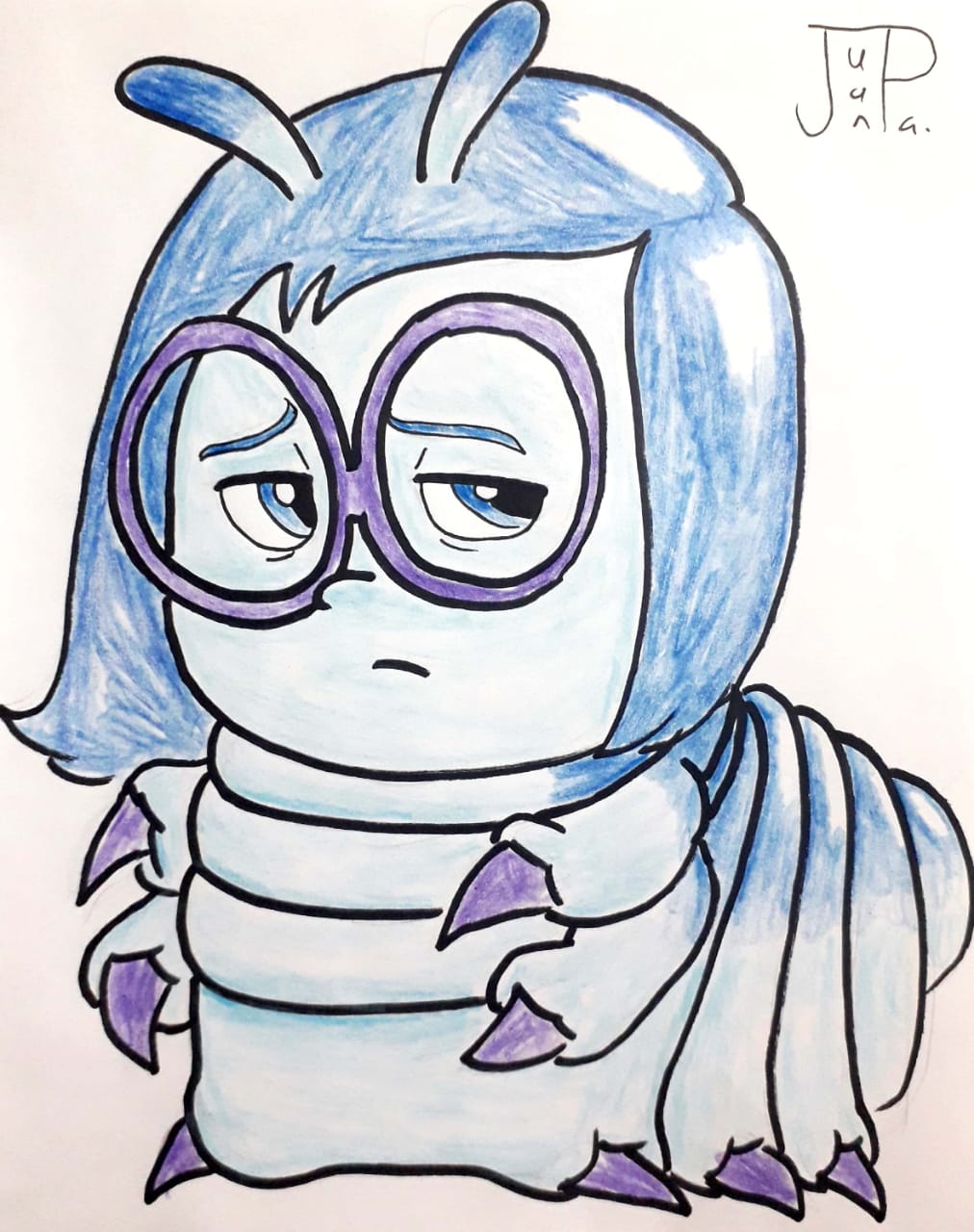 A Bug's Life - Caterpillar Sadness by JuanpaDraws on DeviantArt