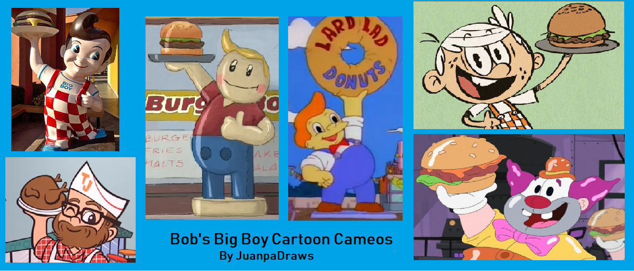 Bob's Big Boy Cartoon Cameos by JuanpaDraws on DeviantArt