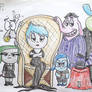 Inside Out x The Addams Family