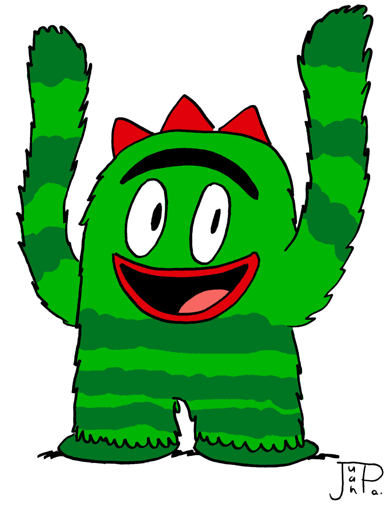 Brobee Deviantart TLH Style - Brobee by JuanpaDraws on DeviantArt