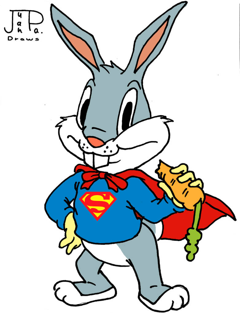 DC Tooniverse - Bugs Bunny as Superman by JuanpaDraws on DeviantArt