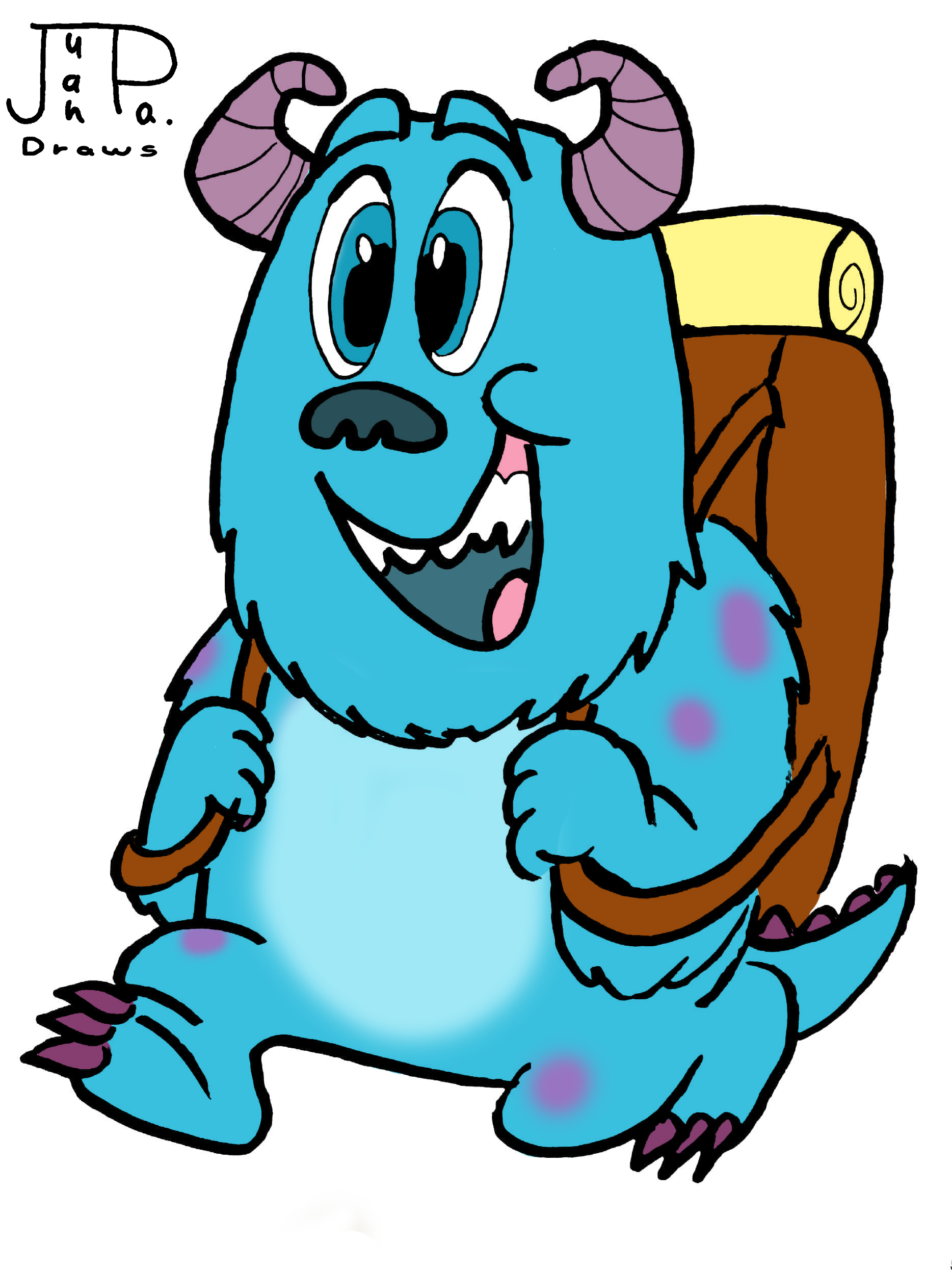 Sully Muppet Pixar Toons - Sulley by JuanpaDraws on DeviantArt