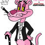 The Pink Panther in Looney Tunes Cartoons Style