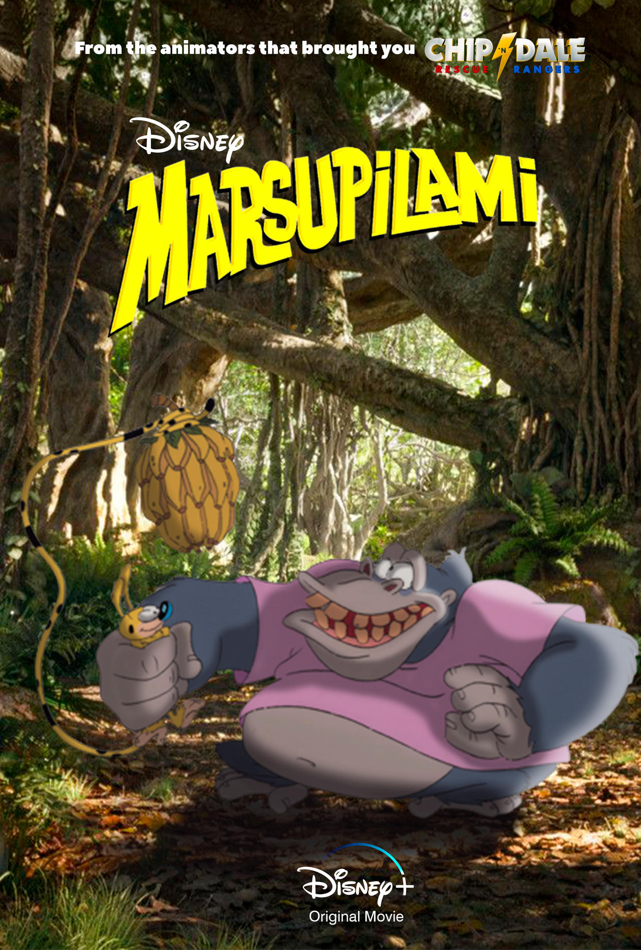 Marsupilami Fan Movie Poster by JuanpaDraws on DeviantArt