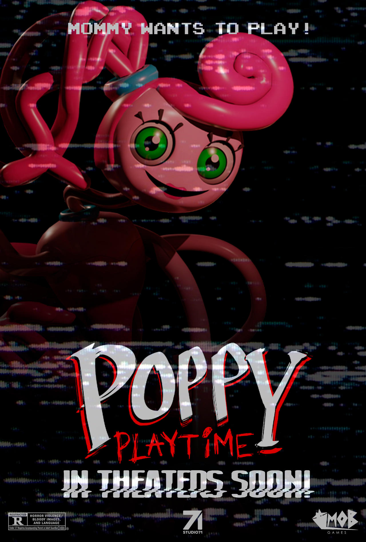 Poppy Playtime: Chapter 2. Mommy Long Legs Fan Horror Animation