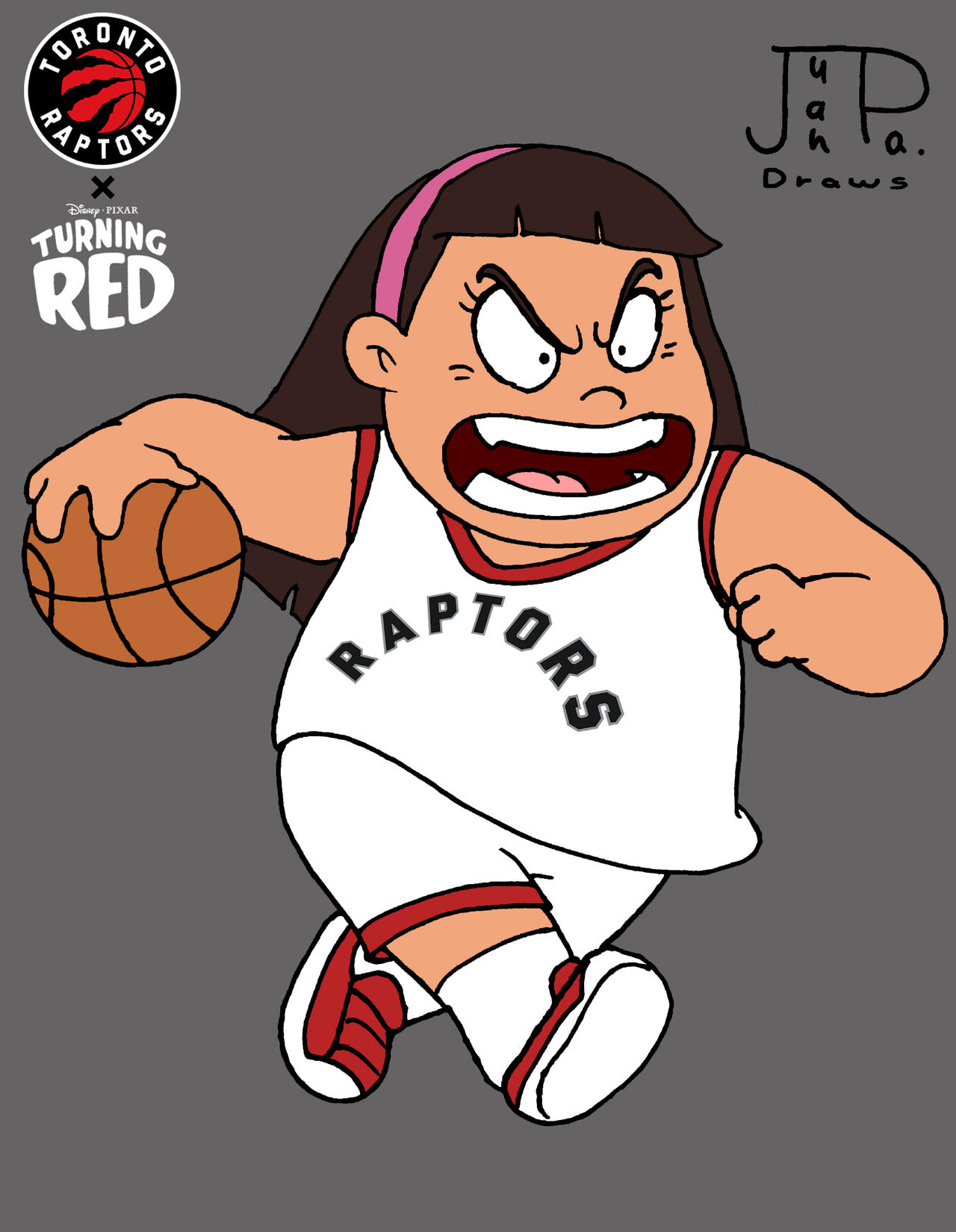 Sports - Toronto Raptors Abby by JuanpaDraws on DeviantArt