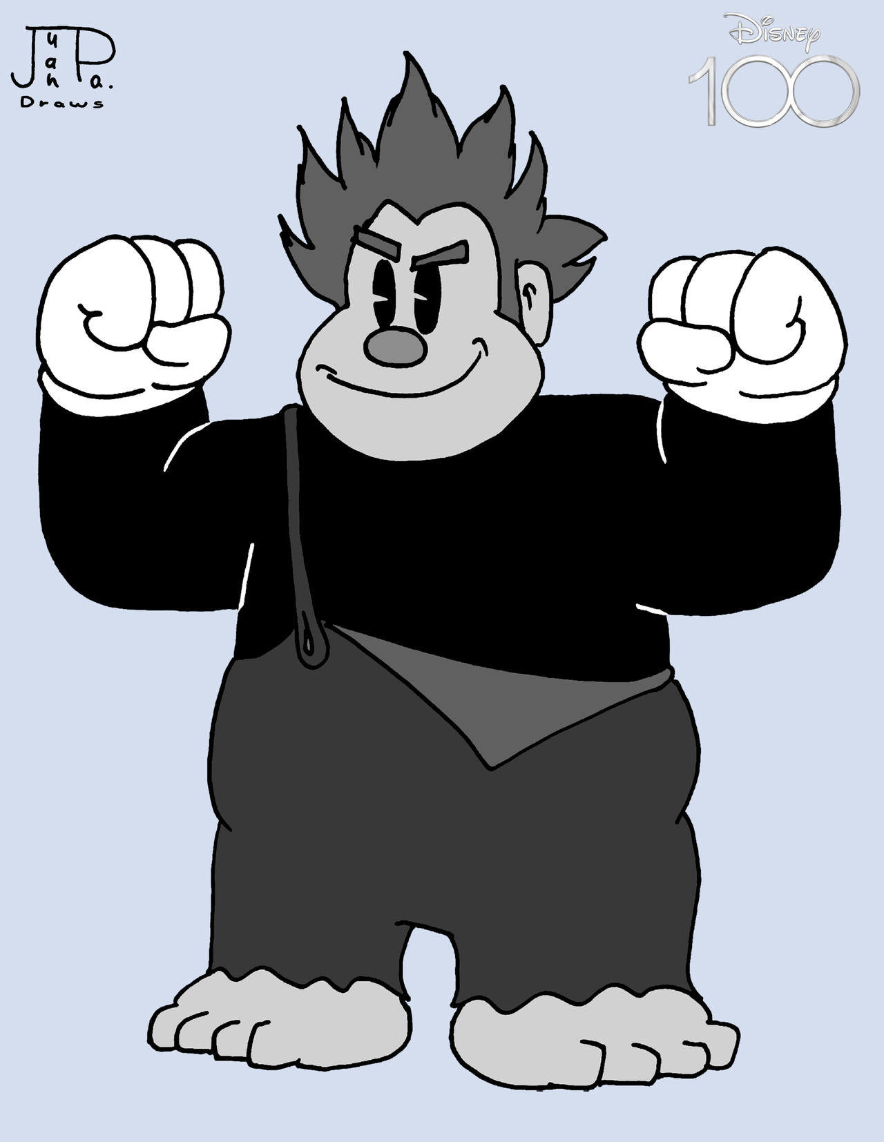 Disney 100 - Old Timey Wreck-It Ralph by JuanpaDraws on DeviantArt
