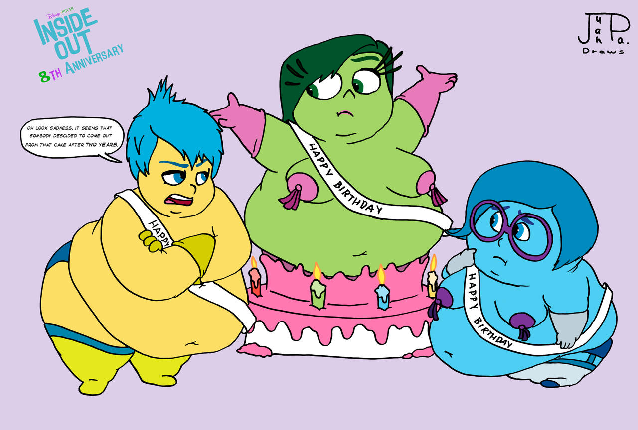 Disgust Inflation Deviantart Surprise Disgust (8 Years of Inside Out) by JuanpaDraws on DeviantArt