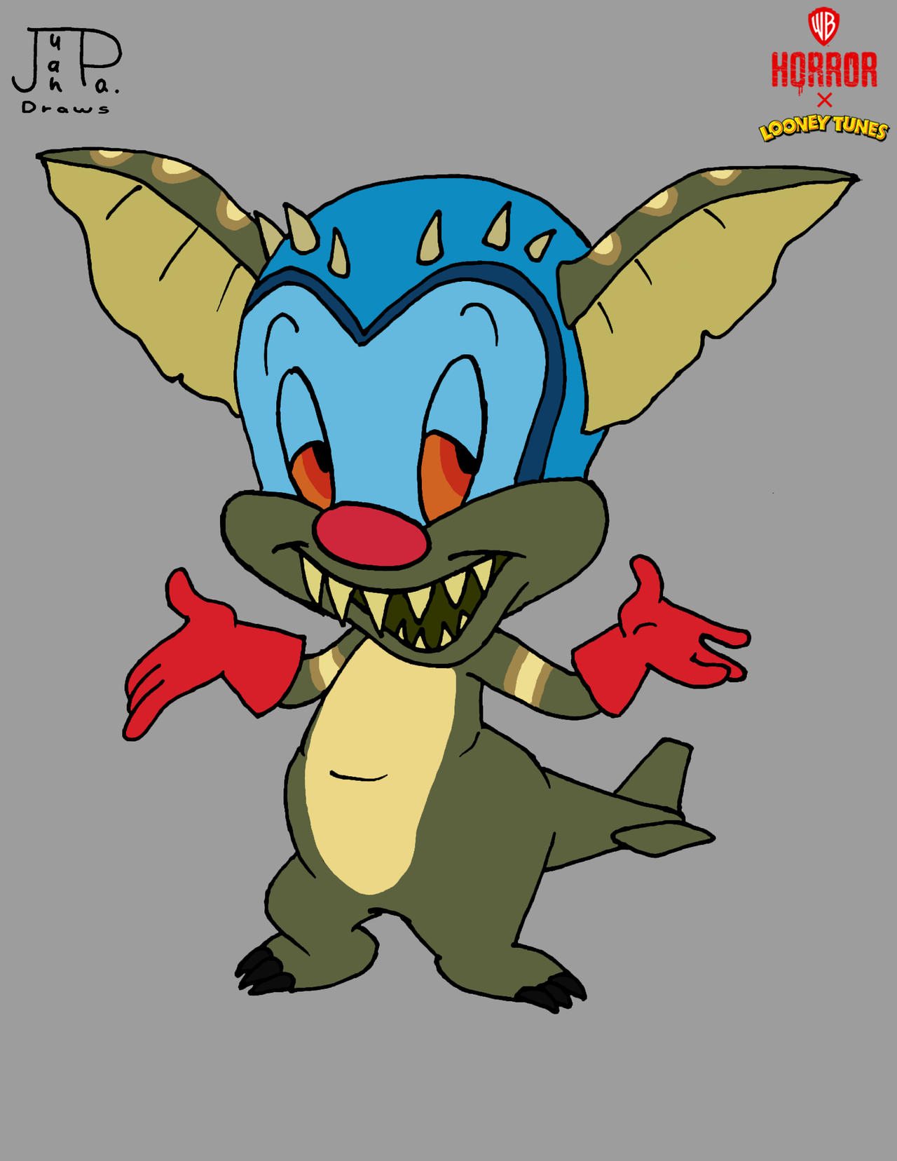 WB Horror - Gremlin Mash-Up by JuanpaDraws on DeviantArt