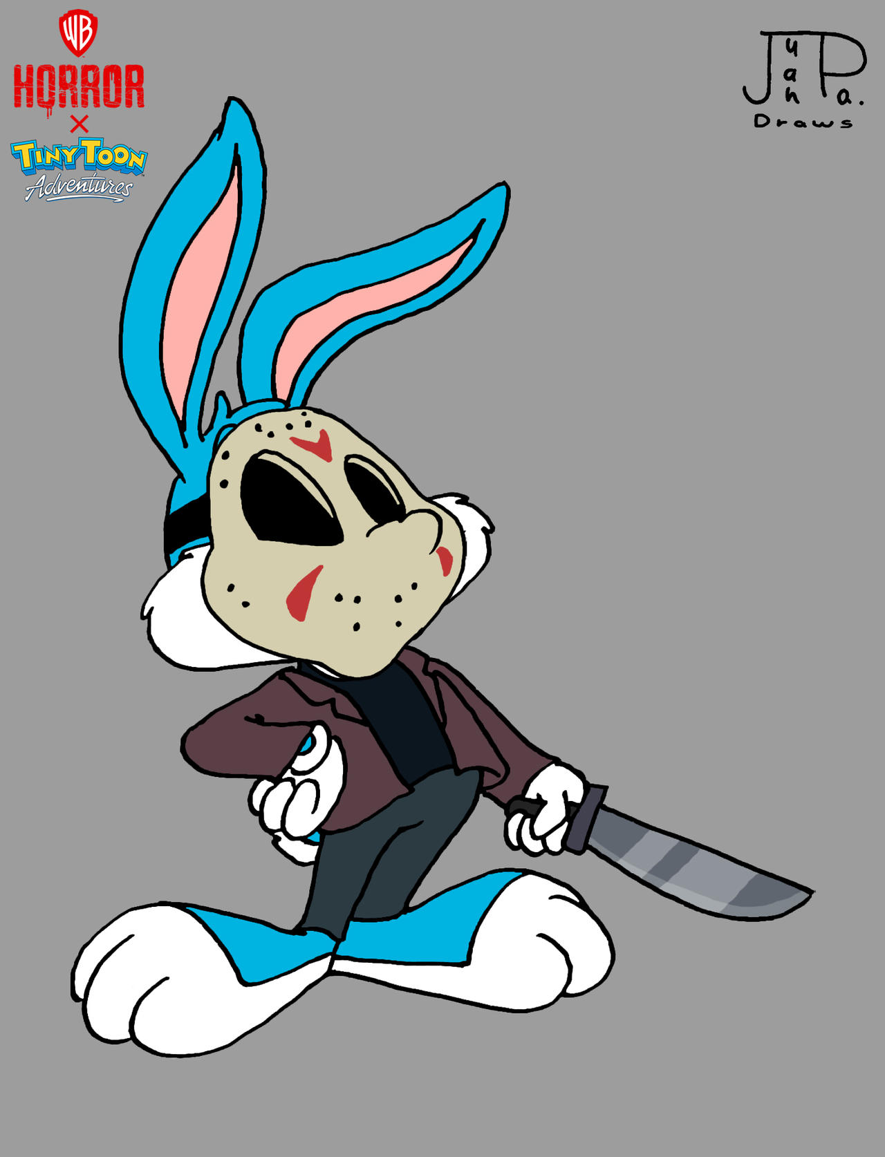 WB Horor - Buster Bunny as Jason Voorhees by JuanpaDraws on DeviantArt