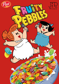 Fat Cearal Mascots - Fruity Pebbles