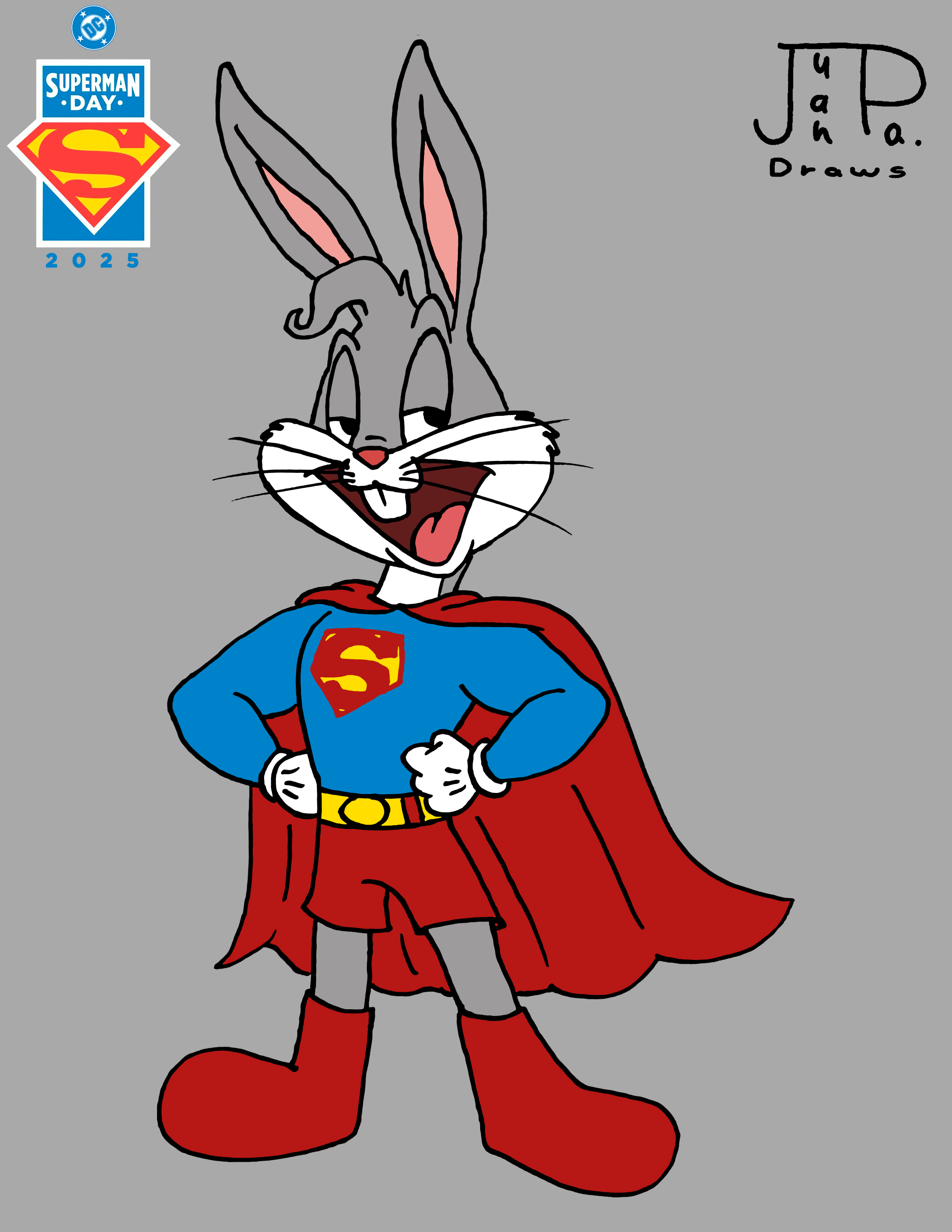 Superman Day - Bugs Bunny by JuanpaDraws on DeviantArt