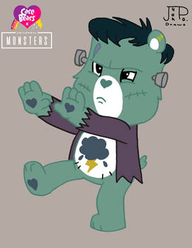 Universal Monsters - Frankenstein Grumpy Bear
