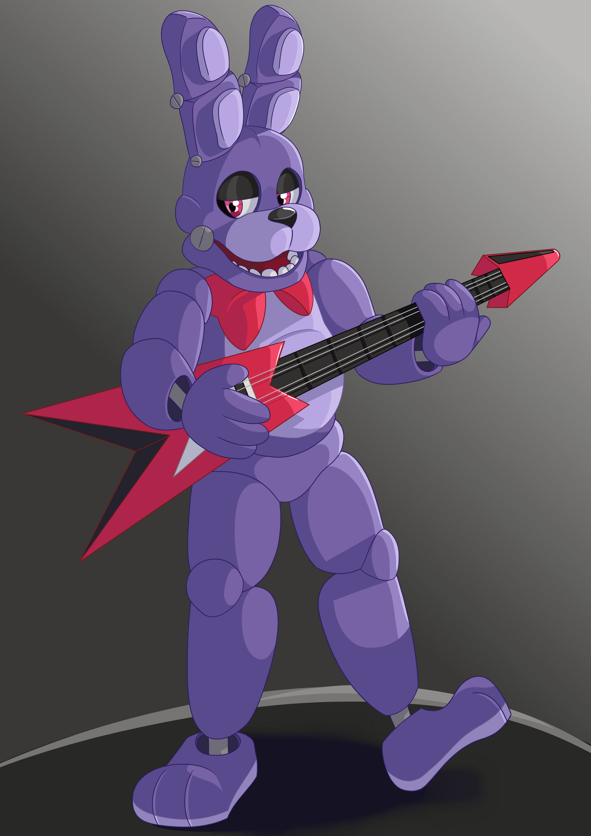 Bonnie Rabbt Strummin' rabbit (FNaF Bonnie) by ToastYaMate on DeviantArt