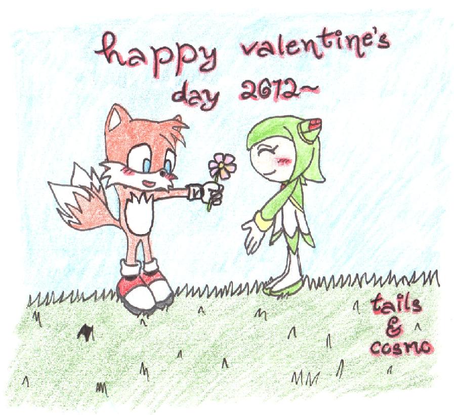 Valentine's Day 2012- Tails and Cosmo -for Iman