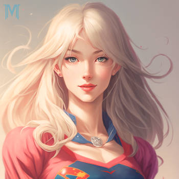 Supergirl - Anime Style