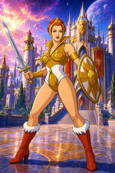 Teela - Sword and Shield