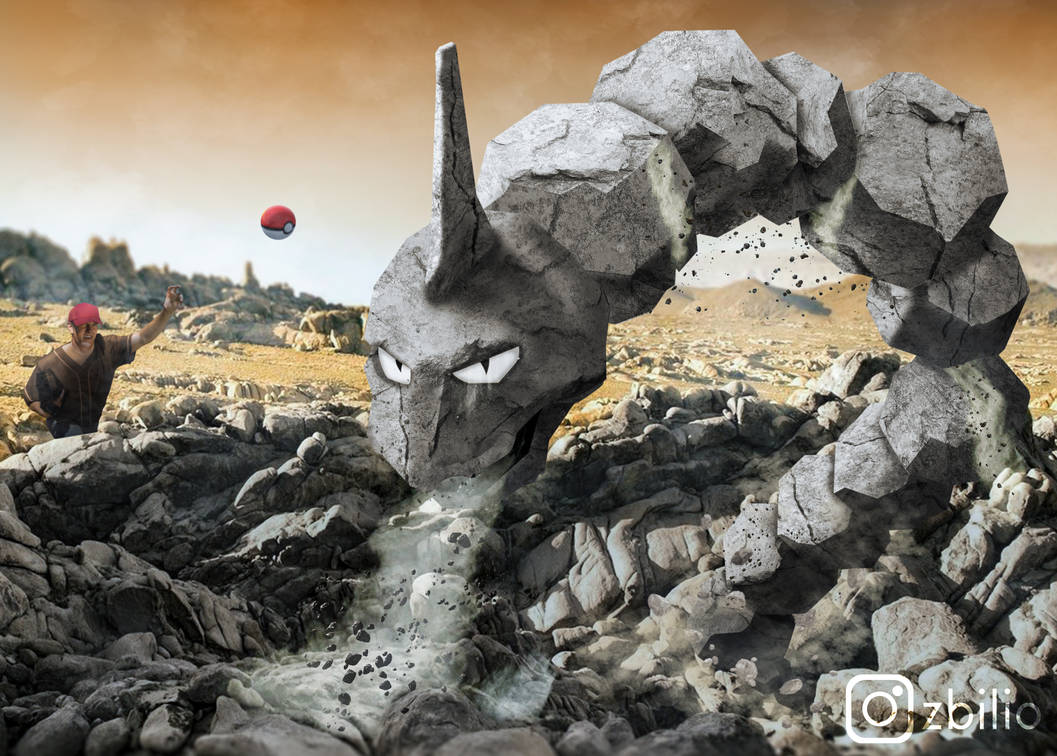 Realistic Pokemon ONIX by zbilio on DeviantArt