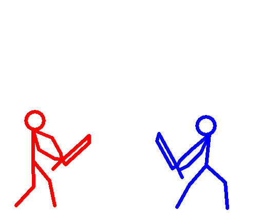 a stickman fight by zenron on DeviantArt