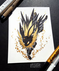 Gilded Eeveelutions Series: Jolteon