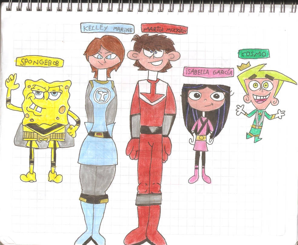 Retro Rangers (animated version) by matiriani28 on DeviantArt